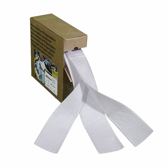 Fleece roll, WxL 400 mm x 15 m, heavy, white.
