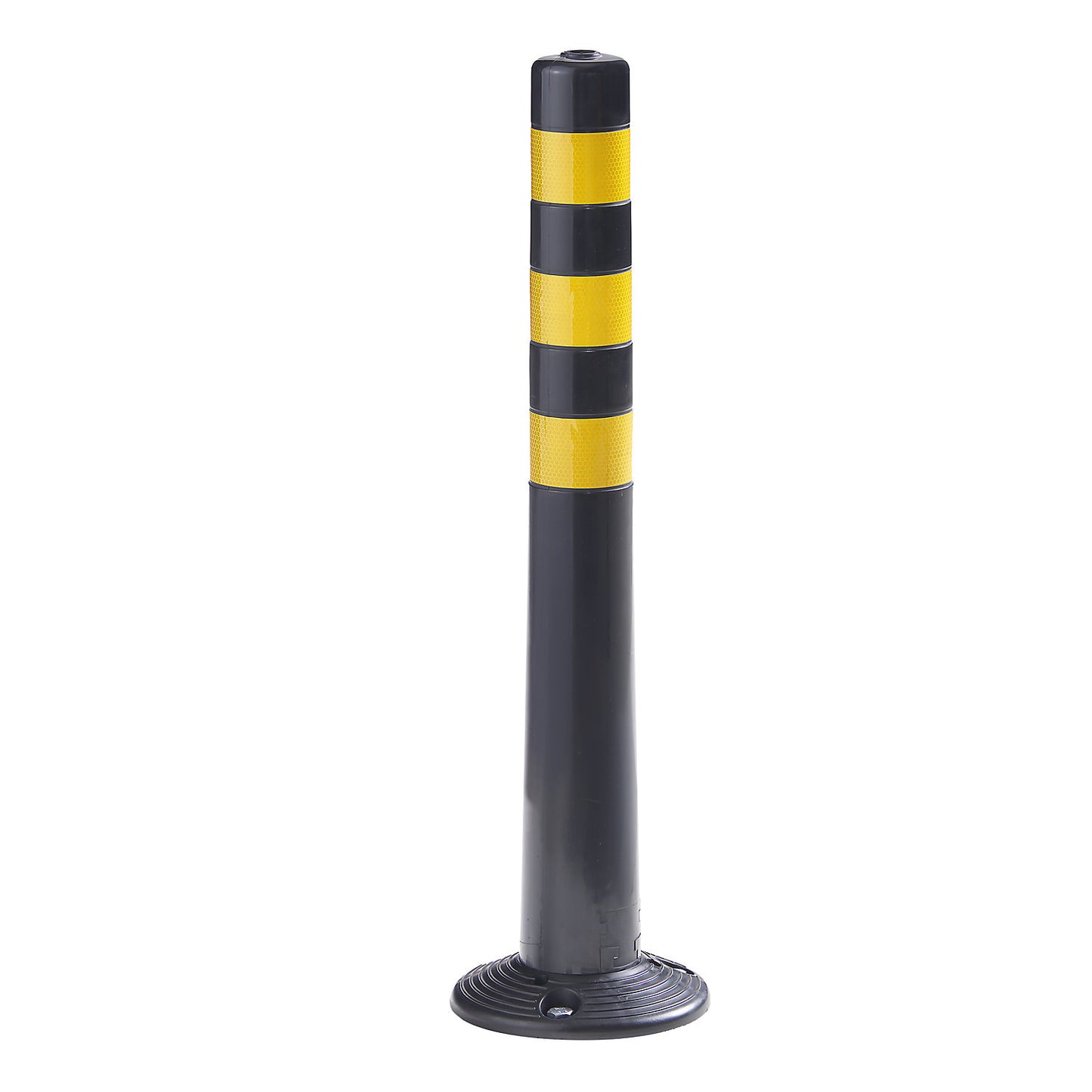 High visibility marking, bending, pack of 2, height 750 mm, black/yellow.