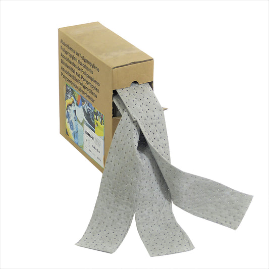 Fleece roll, WxL 400 mm x 15 m, heavy, grey.