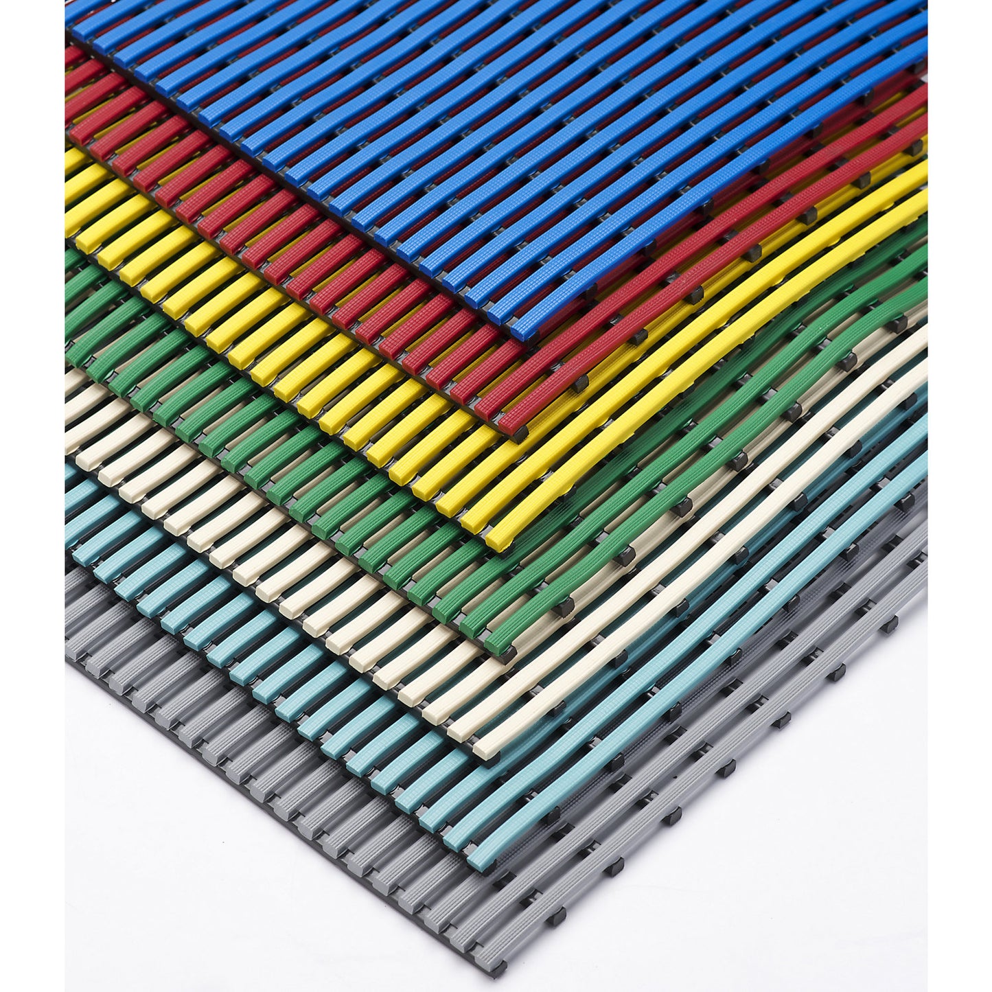 Wet room mat, anti-bacterial, per metre, mint, width 800 mm.