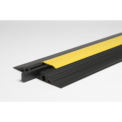 Cable bridge, height 50 mm, VARIO top loader, black / yellow, pack of 10.