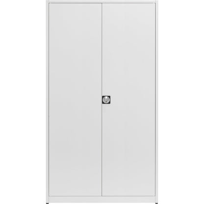 Universal cupboard, extra high, HxWxD 2200 x 1200 x 420 mm, light grey.