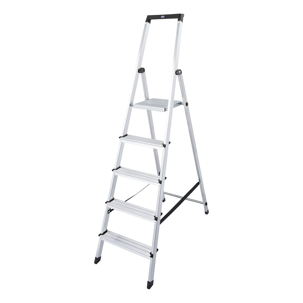 Step ladder, with safety platform, 5 steps.