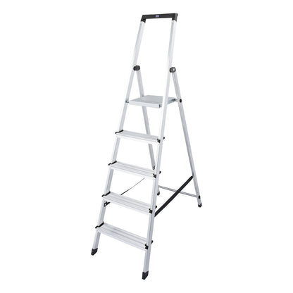 Step ladder, with safety platform, 5 steps.