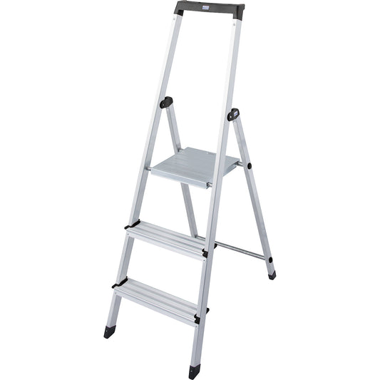 Step ladder, with safety platform, 3 steps.