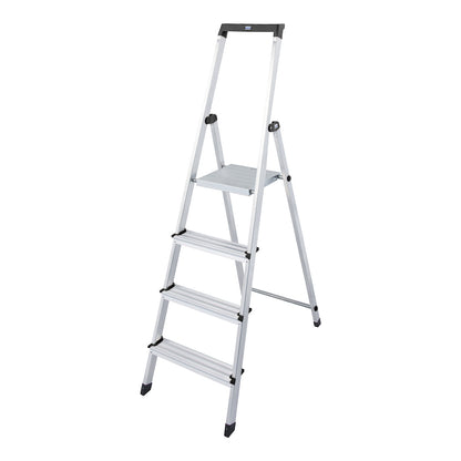 Step ladder, with safety platform, 4 steps.