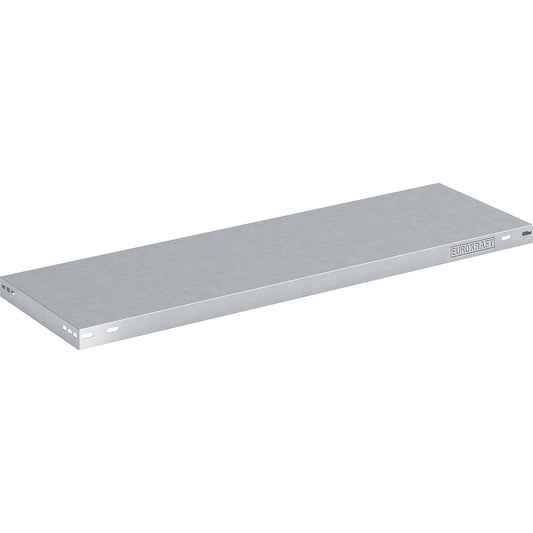 Additional shelf, incl. shelf supports, zinc plated, WxD 1000 x 400 mm.
