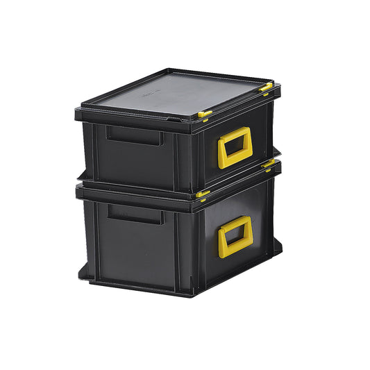 Multi-purpose case, polypropylene, LxWxH 400 x 300 x 183 mm, pack of 2.