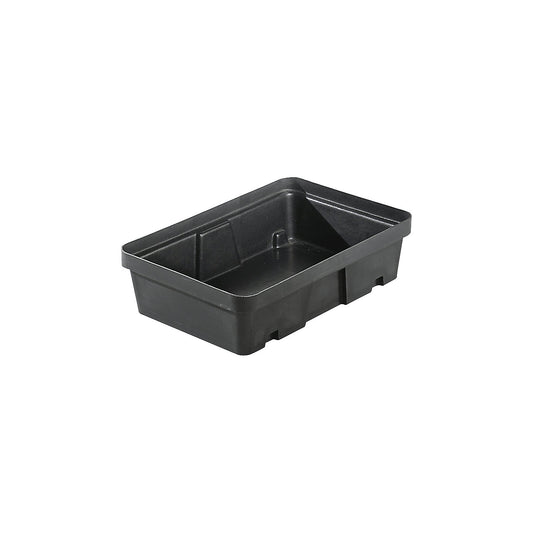 Small container pallet tray, made of polyethylene (LDPE), capacity 20 l, without grate.