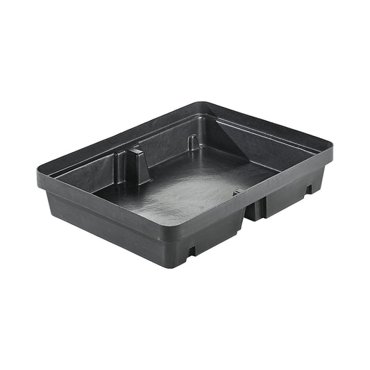Small container pallet tray, made of polyethylene (LDPE), capacity 40 l, without grate.