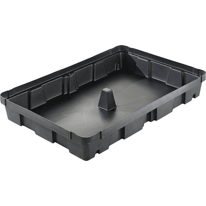 Small container pallet tray, made of polyethylene (LDPE), capacity 100 l, without grate.