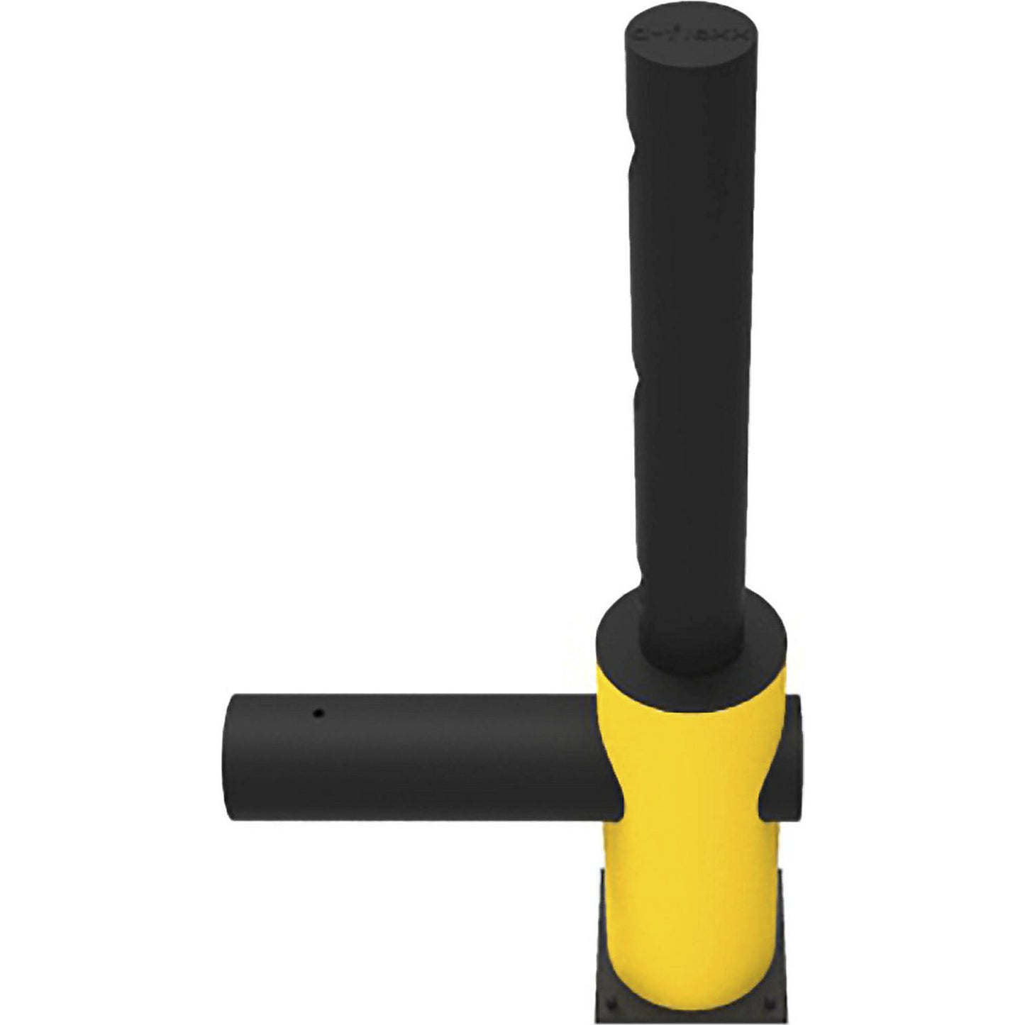 Traffic barrier, Echo, made of flexible plastic, end posts.
