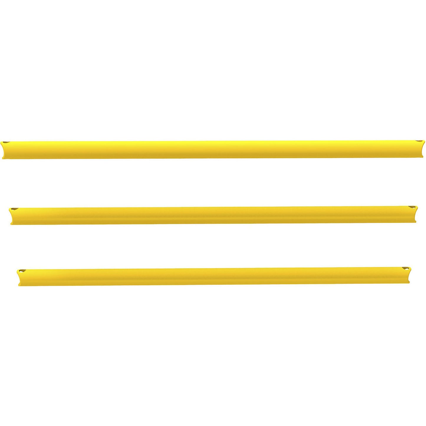 Safety railing, 3 rails, individually cut to size from 350 to 1509 mm.