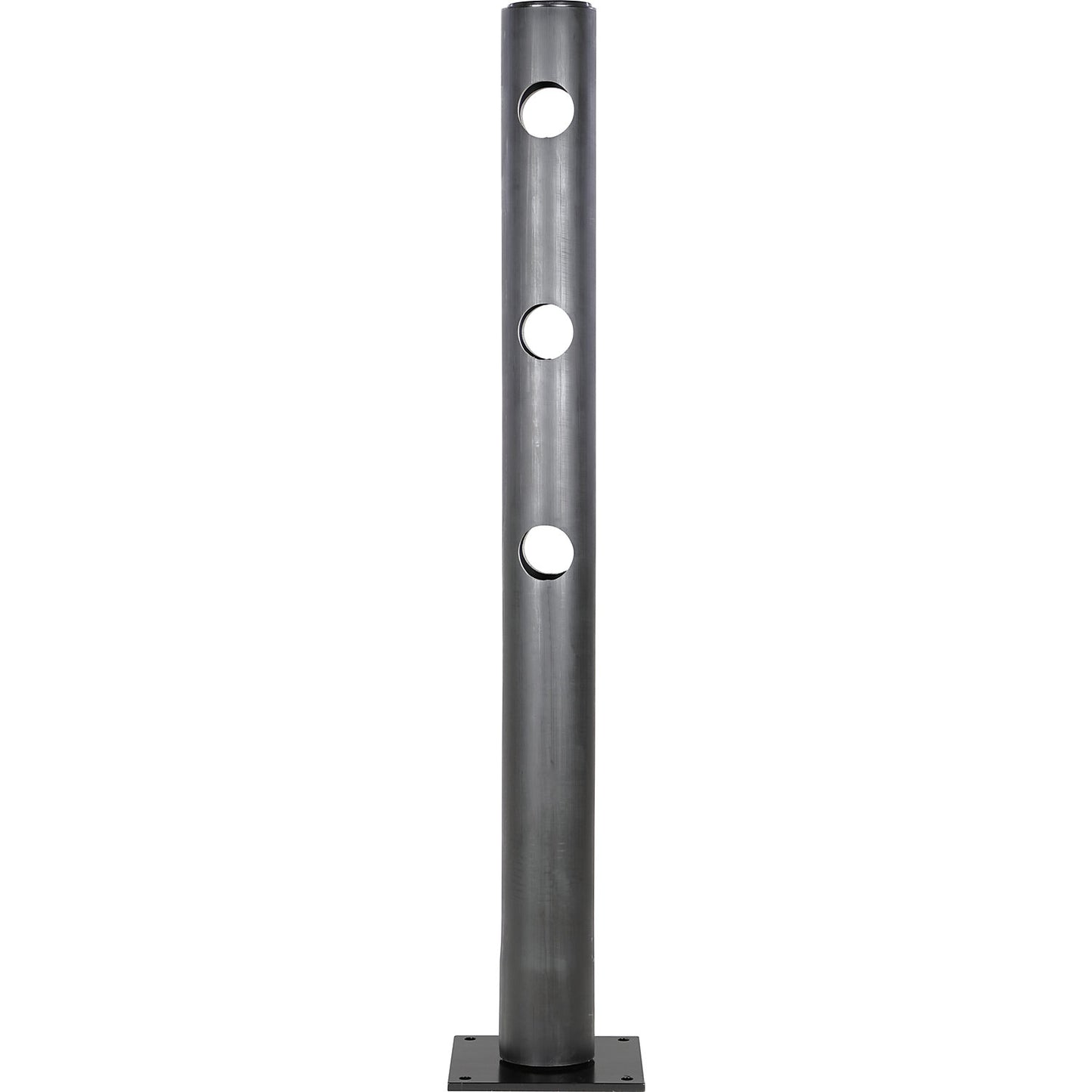 Safety railing, made of flexible plastic, centre posts.