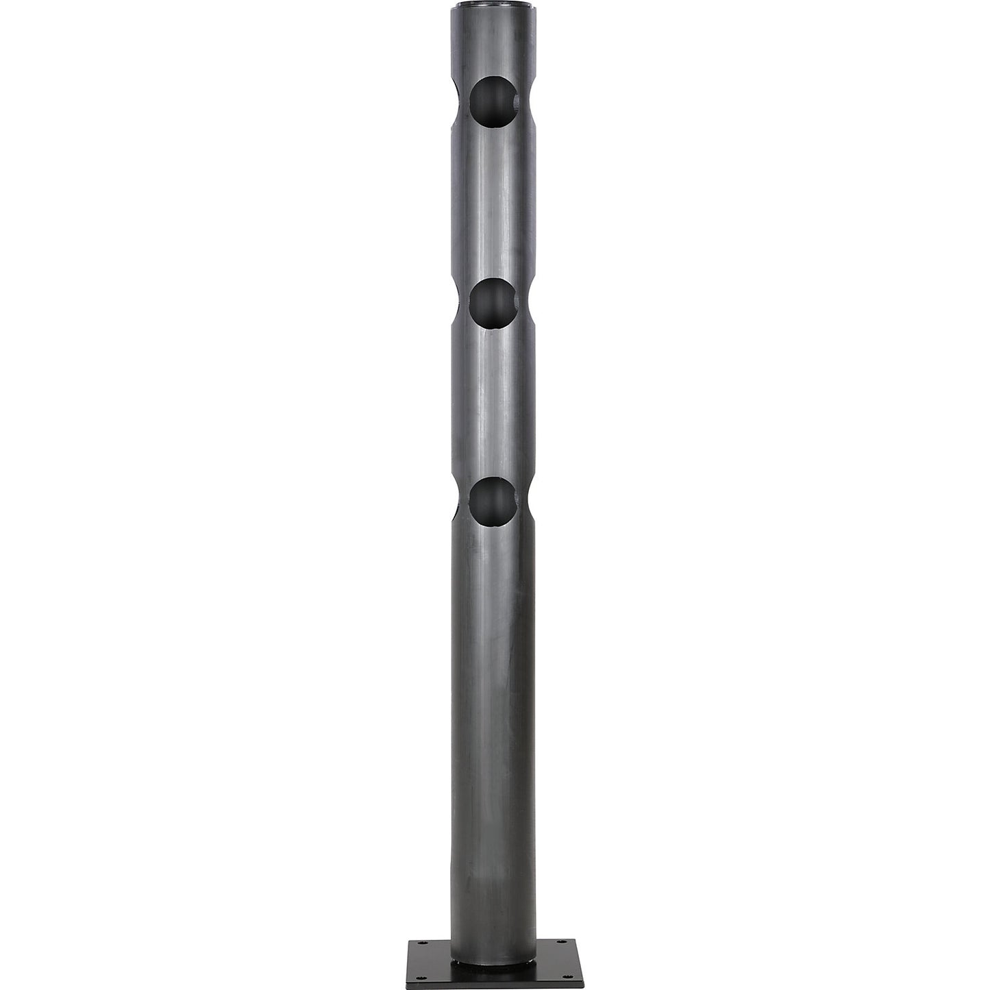 Safety railing, made of flexible plastic, T-posts.