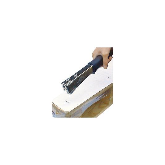 Hammer tacker, for open stapling, mechanical for staples 6 - 10 mm.