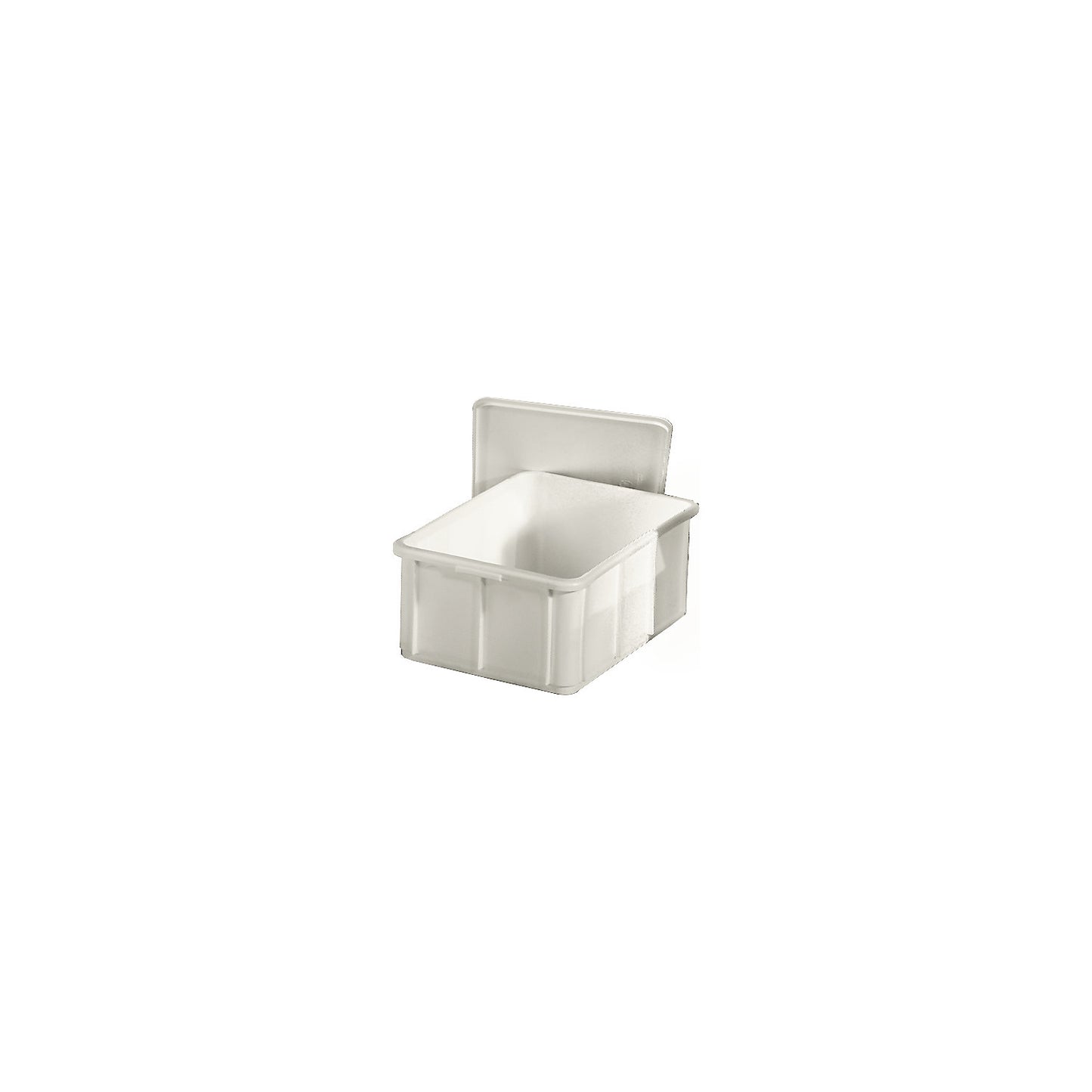 Stacking container made of polypropylene, capacity 40 l, external dimensions LxWxH 600 x 400 x 235 mm, natural.