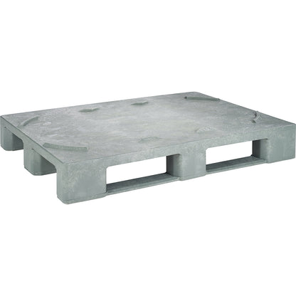 Drum pallet, with 3 runners and iron reinforcement, 1+ items.
