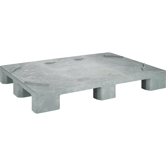 Drum pallet, with 9 feet, 1+ items.