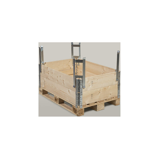 Spacer, pack of 4, for pallet collar to pallet, 250 mm clearance height.