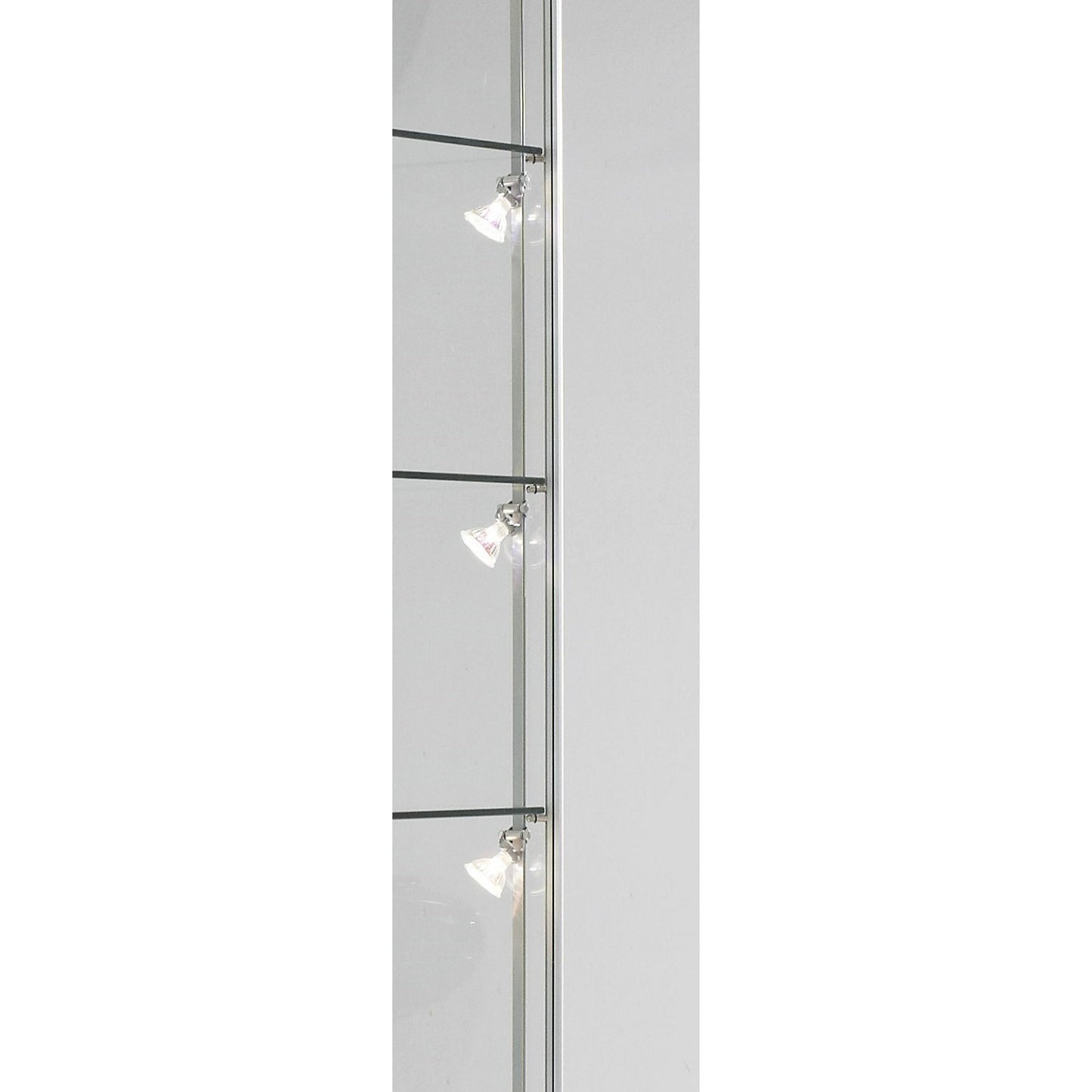 Low voltage lighting, for LINK glass cabinets, 3 x 20 W.