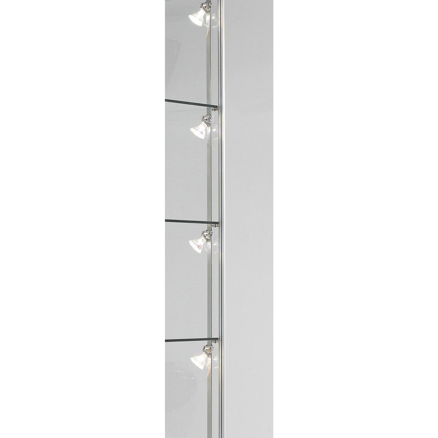 Low voltage lighting, for LINK glass cabinets, 4 x 20 W.