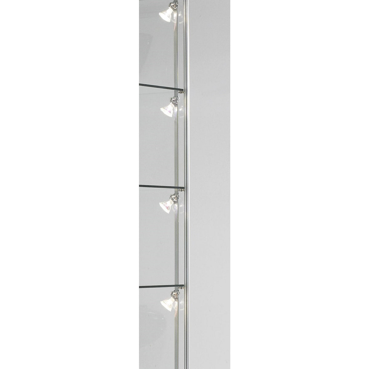 Low voltage lighting, for LINK glass cabinets, 5 x 20 W.