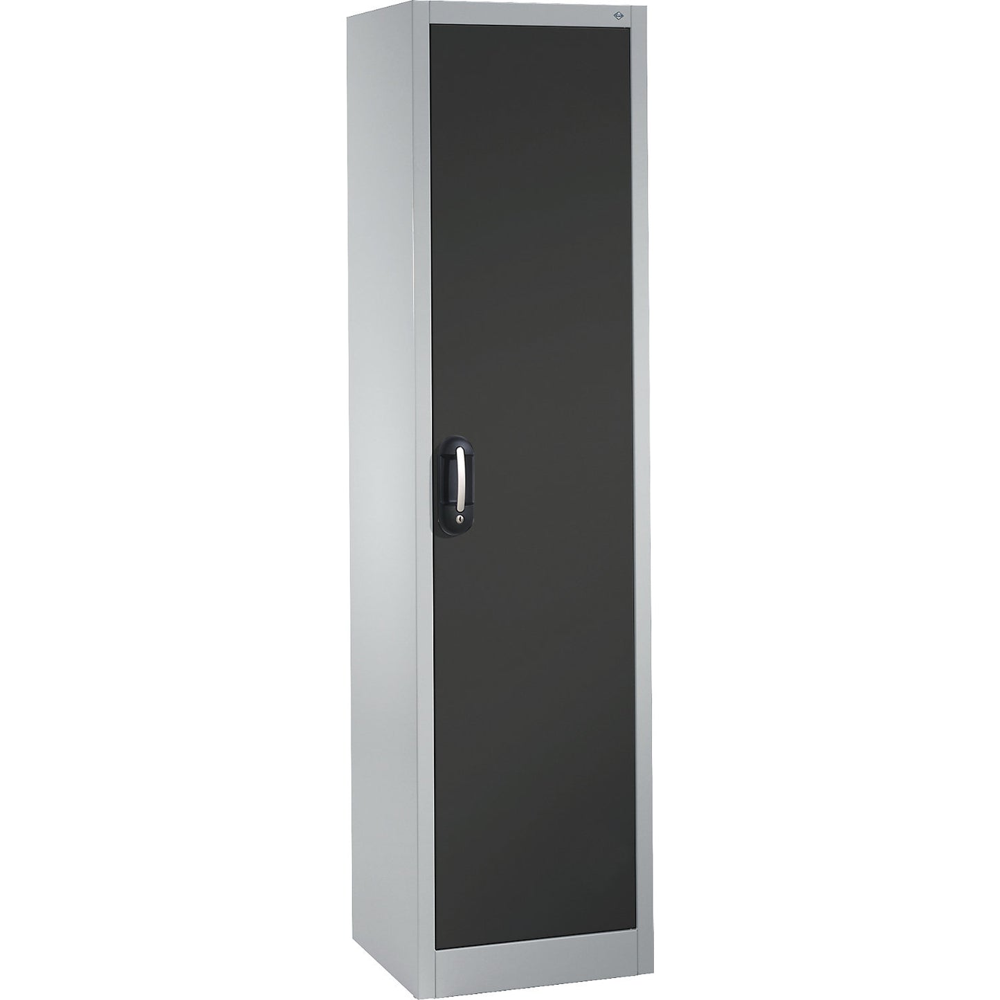 ACURADO universal cupboard, WxD 500 x 400 mm, light grey / volcanic grey.