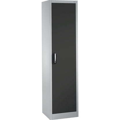 ACURADO universal cupboard, WxD 500 x 400 mm, light grey / volcanic grey.