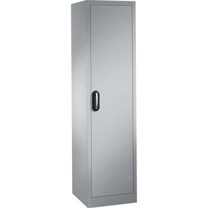 ACURADO universal cupboard, WxD 500 x 500 mm, white aluminium / white aluminium.
