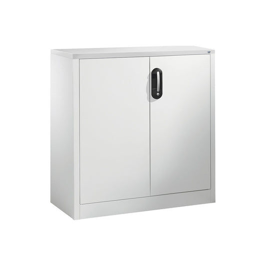 ACURADO filing sideboard, 2 file heights, HxWxD 1000 x 930 x 400 mm, light grey / light grey.