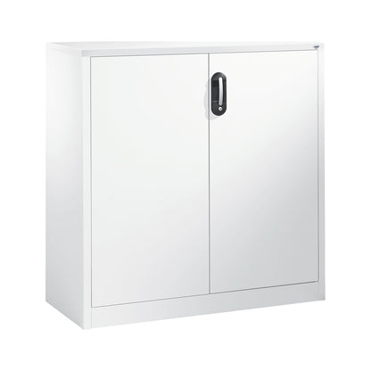 ACURADO filing sideboard, 3 file heights, HxWxD 1200 x 1200 x 400 mm, pure white / pure white.