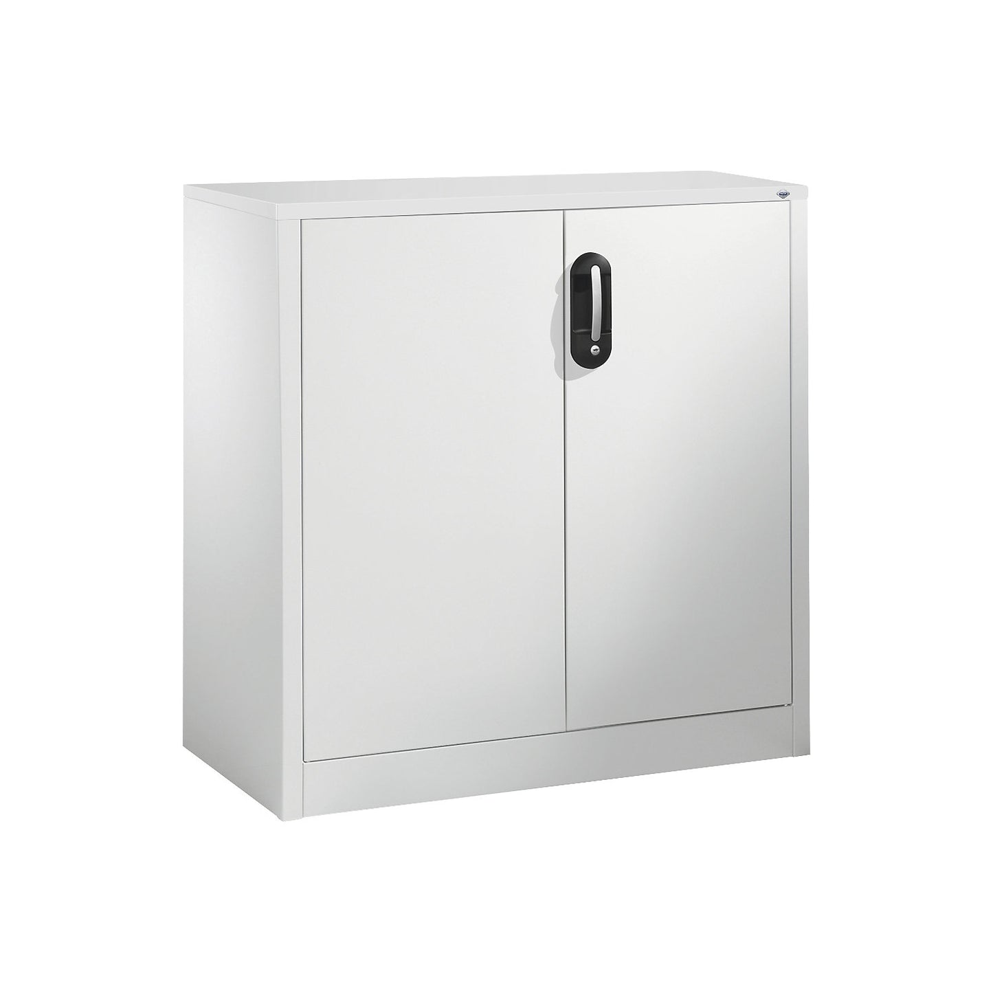 ACURADO filing sideboard, 2 file heights, HxWxD 1000 x 930 x 500 mm, light grey / light grey.