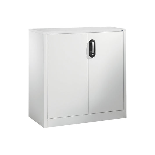 ACURADO filing sideboard, 2 file heights, HxWxD 1000 x 930 x 500 mm, light grey / light grey.