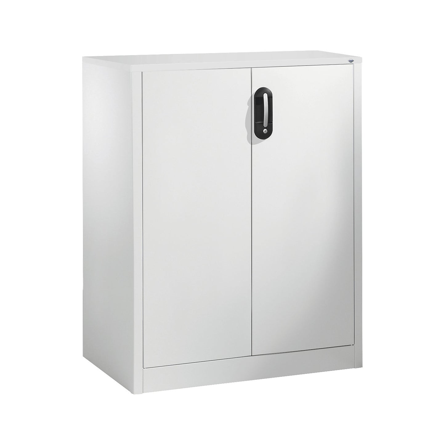 ACURADO filing sideboard, 3 file heights, HxWxD 1200 x 930 x 500 mm, light grey / light grey.