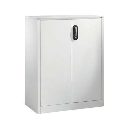 ACURADO filing sideboard, 3 file heights, HxWxD 1200 x 930 x 400 mm, light grey / light grey.