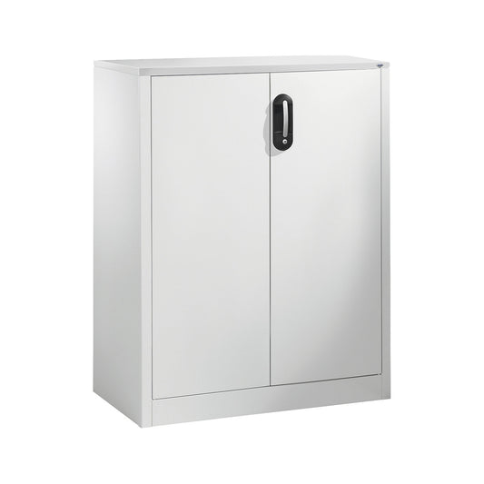 ACURADO filing sideboard, 3 file heights, HxWxD 1200 x 930 x 400 mm, light grey / light grey.