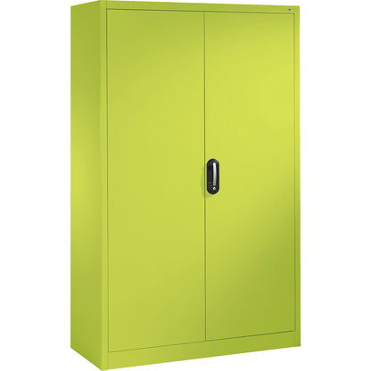 ACURADO universal cupboard, WxD 1200 x 500 mm, viridian green / viridian green.