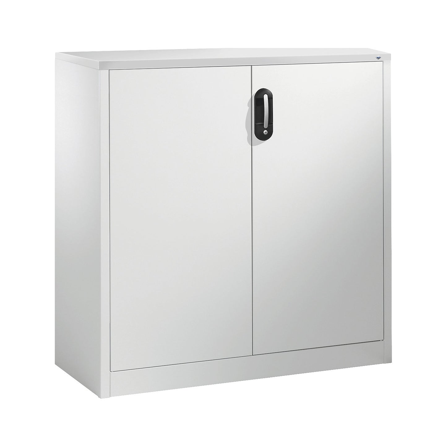 ACURADO filing sideboard, 3 file heights, HxWxD 1200 x 1200 x 400 mm, light grey / light grey.
