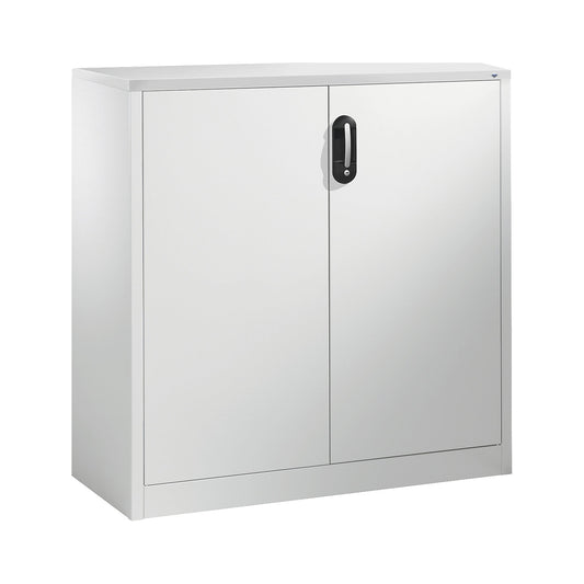 ACURADO filing sideboard, 3 file heights, HxWxD 1200 x 1200 x 400 mm, light grey / light grey.
