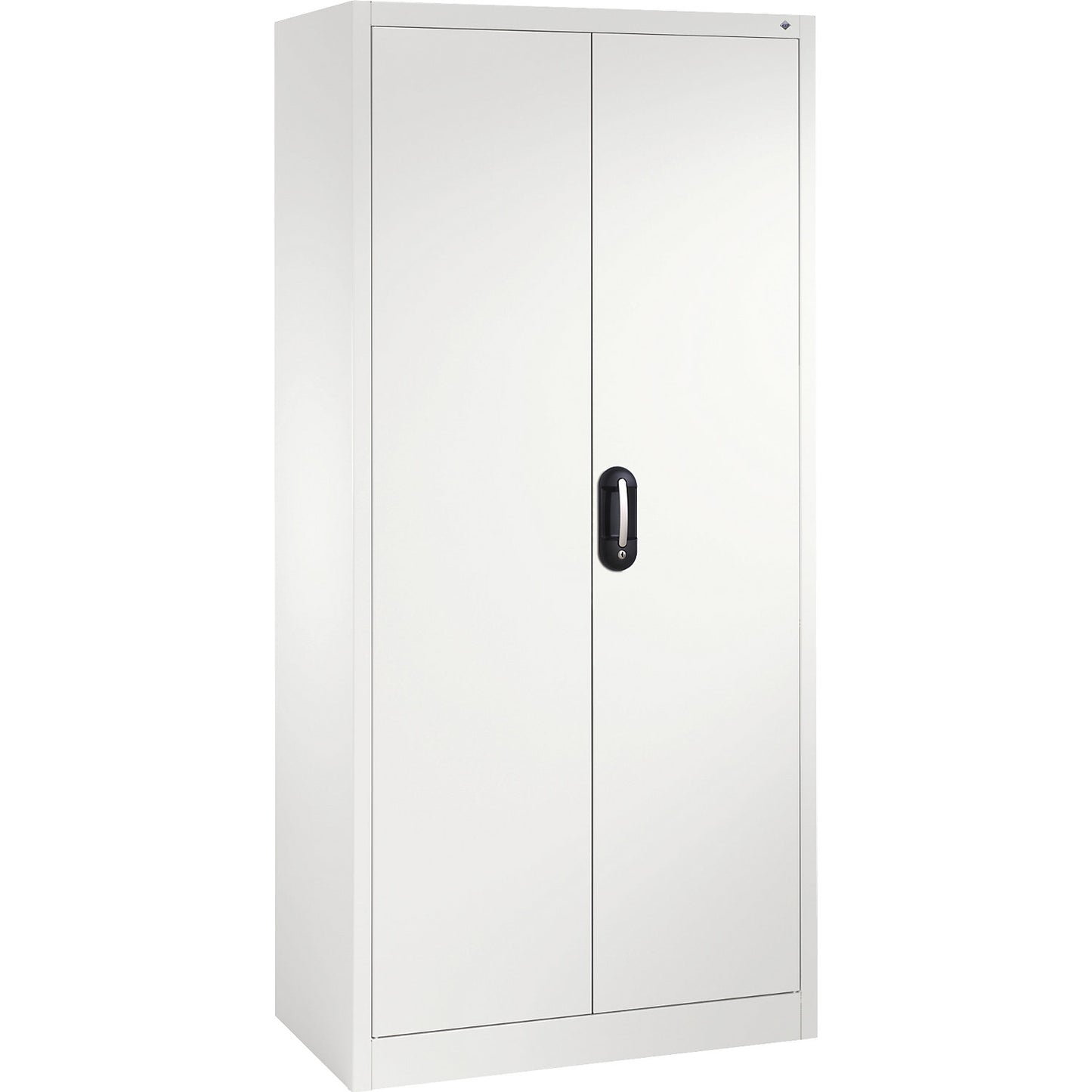 ACURADO universal cupboard, WxD 930 x 400 mm, pure white / pure white.