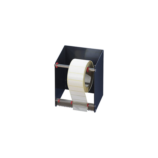 Adhesive label dispenser, wall-mounted label dispenser, LxWxH 200 x 165 x 110 mm.