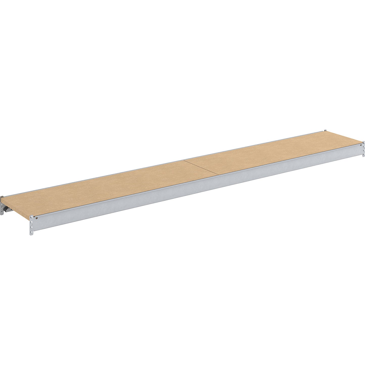 Additional shelf level, with supports and chipboard panels, WxD 2250 (2 x 1125 mm) x 400 mm.