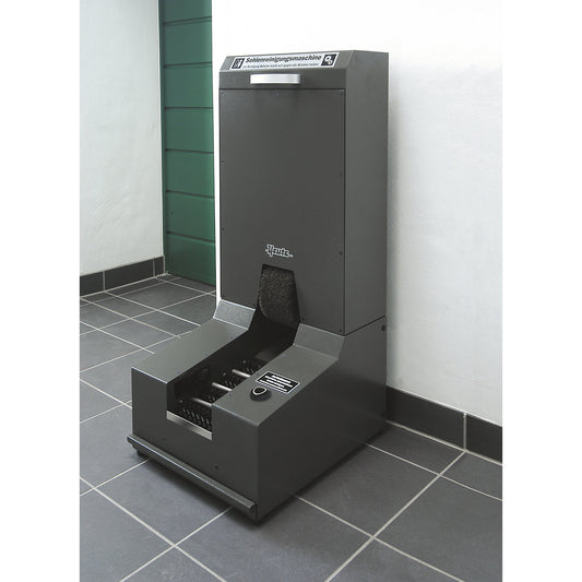 SOLAMAT 100 dry sole cleaning machine, length 600 mm, ESD brushes, graphite.