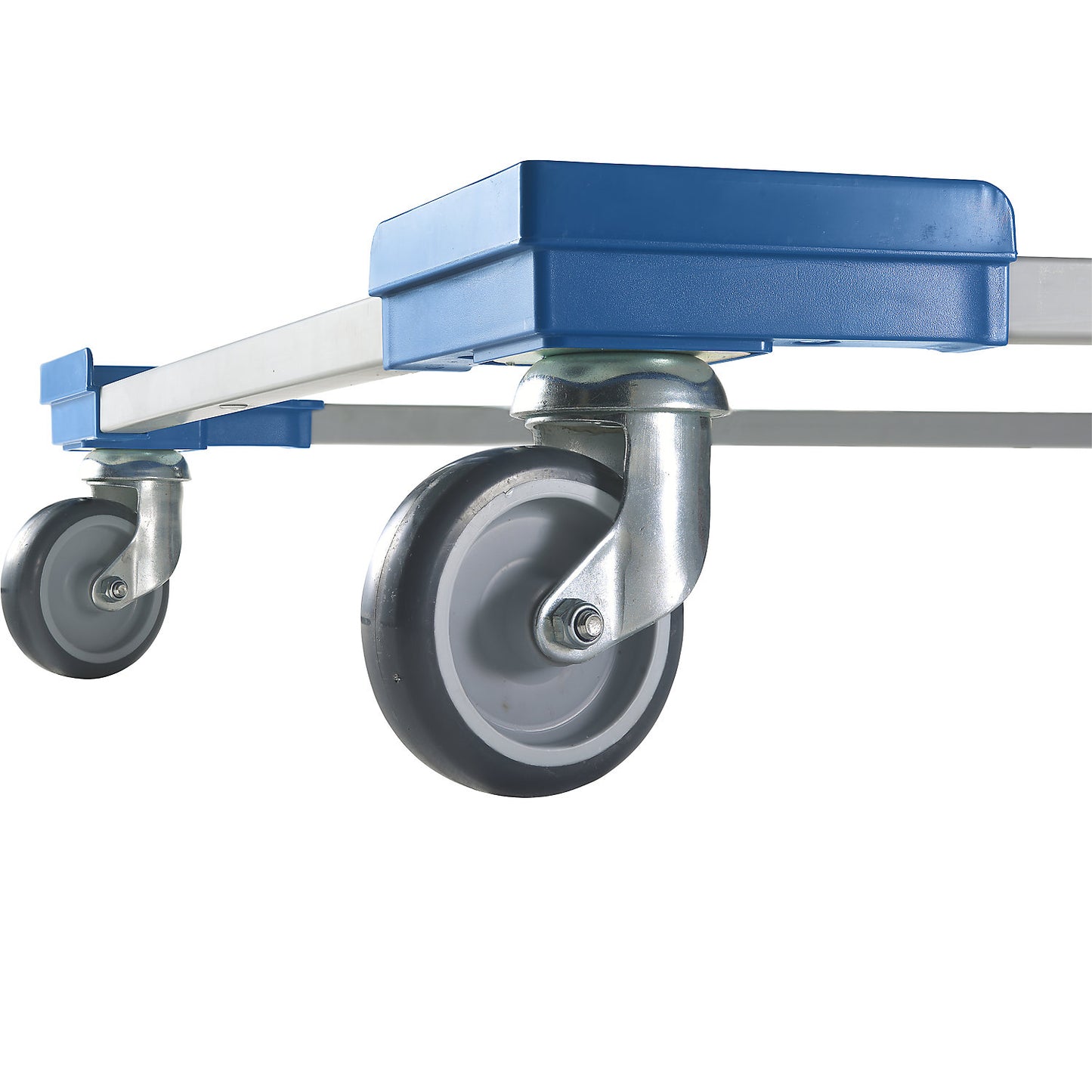 Professional wheeled base, hybrid, for Euro format 800 x 600 mm, yellow.