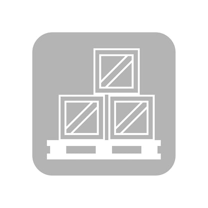 Transport base at extra cost, for 4-sided model, for prefab office LxW 2100 x 2100 mm.