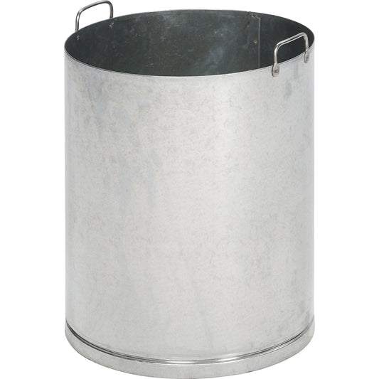 Zinc plated inner container, for ashtray Ø 420 mm, round.
