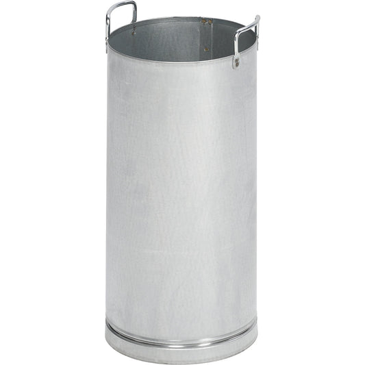 Zinc plated inner container, for ashtray Ø 230 mm, round.