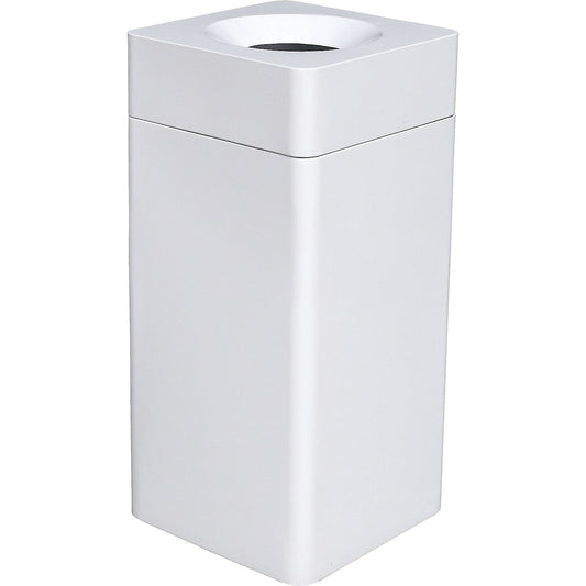 Waste collector, steel, flame-extinguishing, capacity 42 l, WxHxD 350 x 760 x 350 mm, white.