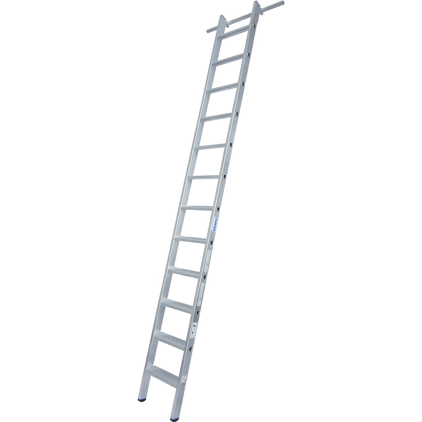 Step shelf ladder, suspendable, with 1 pair of hooks, 12 steps.